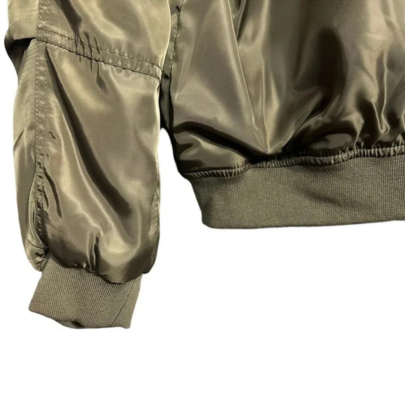 NWT Maurices Olive Bomber Jacket
Size Large - Picture 7 of 9